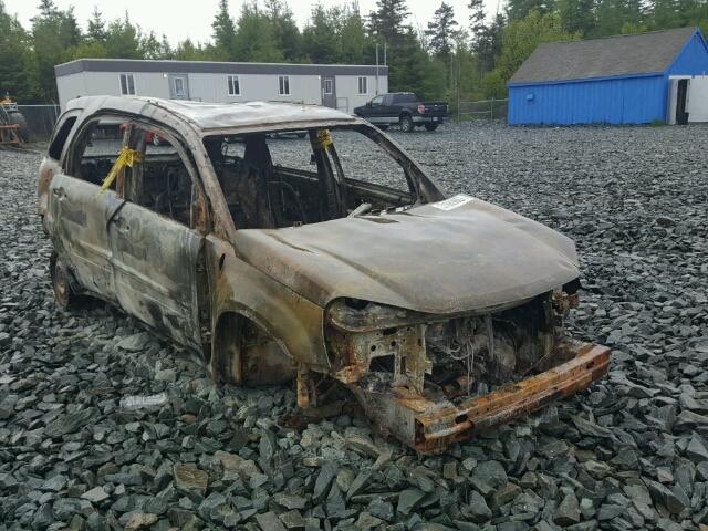 2CNDL13F656070515 - 2005 CHEVROLET EQUINOX LS BURN photo 1