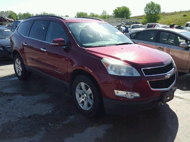 1GNER23D09S176657 - 2009 CHEVROLET TRAVERSE L RED photo 1