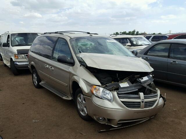 2D8GP44L76R886517 - 2006 DODGE GRAND CARA BEIGE photo 1