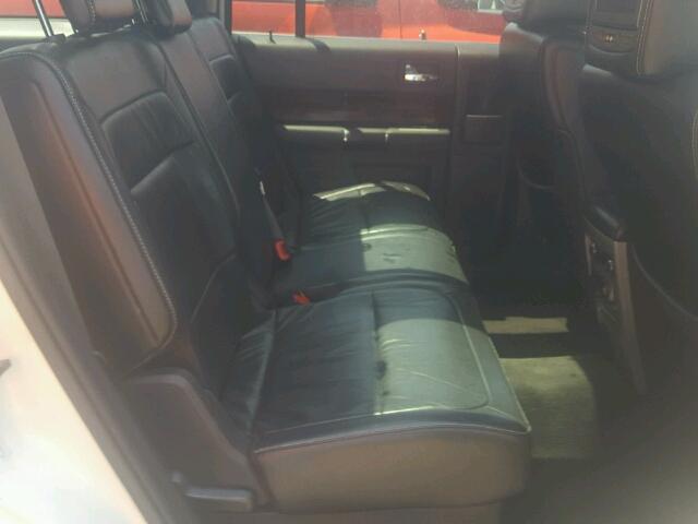 2FMEK62C99BA31880 - 2009 FORD FLEX SEL Սպիտակ լուսանկար 6