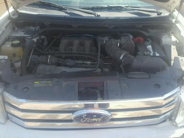 2FMEK62C99BA31880 - 2009 FORD FLEX SEL Սպիտակ լուսանկար 7