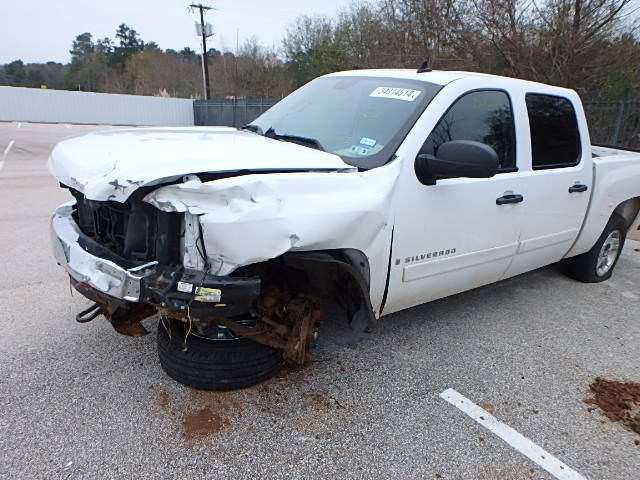 3GCEK133X8G258545 - 2008 CHEVROLET SILVERADO WHITE photo 10