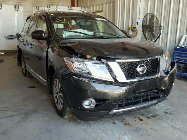 5N1AR2MN6FC630748 - 2015 NISSAN PATHFINDER BLACK photo 1