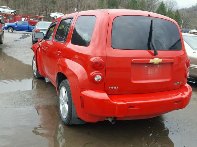 3GNBABFW0BS593388 - 2011 CHEVROLET HHR LT RED photo 3