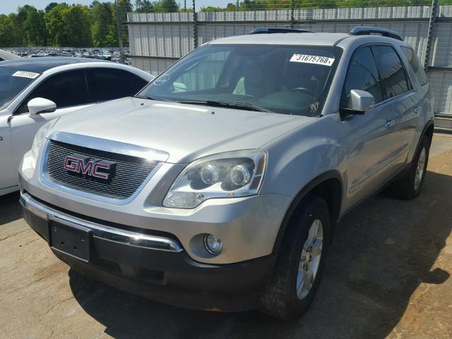 1GKER23767J162997 - 2007 GMC ACADIA SLT ვერცხლისფერი ფოტო 2
