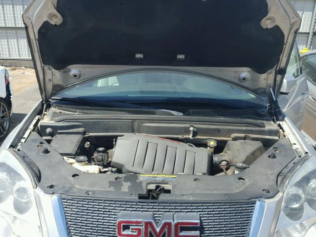 1GKER23767J162997 - 2007 GMC ACADIA SLT ვერცხლისფერი ფოტო 7