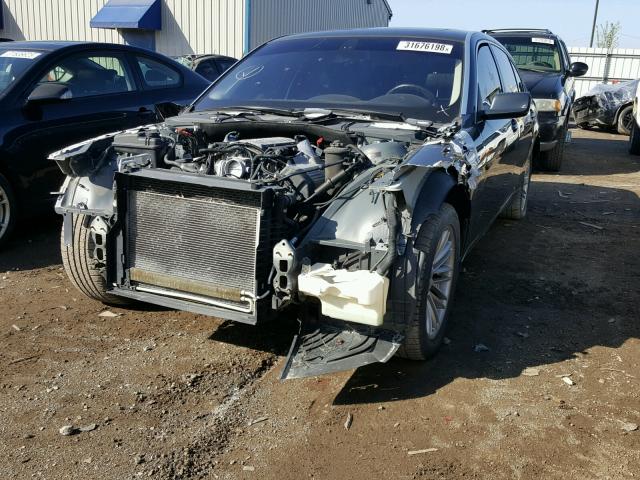 WBAGN635X5DS56394 - 2005 BMW 745 LI GRAY photo 2