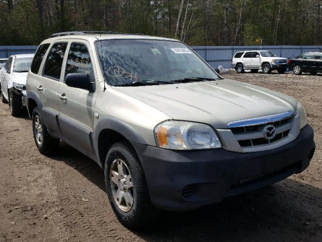 4F2YZ92Z76KM11921 - 2006 MAZDA TRIBUTE I TAN photo 1