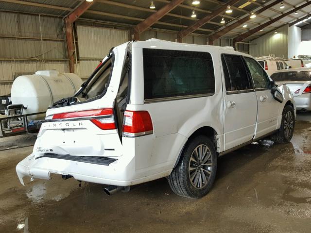 5LMJJ3LT6GEL01516 - 2016 LINCOLN NAVIGATOR 白色 照片 4
