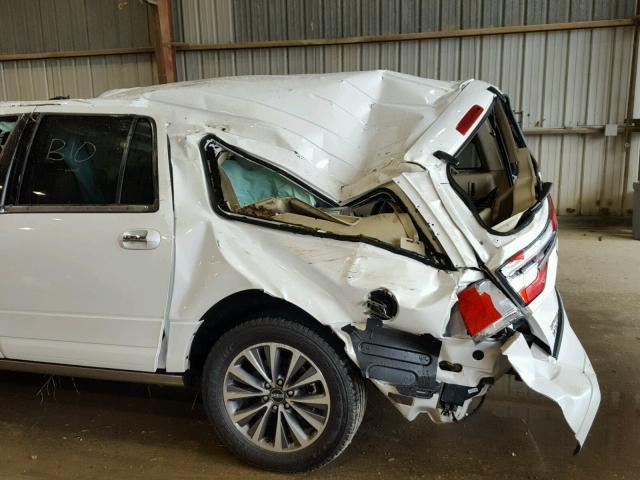 5LMJJ3LT6GEL01516 - 2016 LINCOLN NAVIGATOR 白色 照片 9