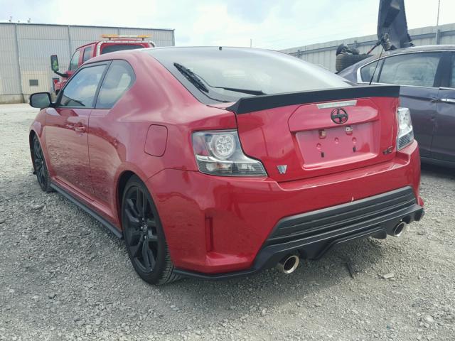 JTKJF5C75GJ025661 - 2016 TOYOTA SCION TC 栗色 照片 3