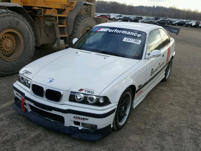 WBSBF9324SEH07161 - 1995 BMW M3 WHITE photo 2