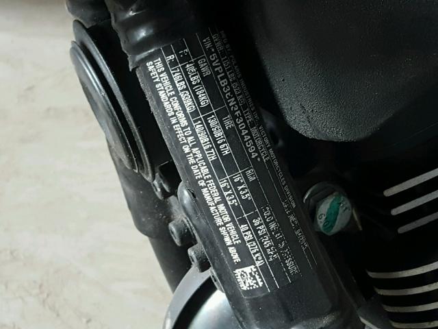 5VPLB36N3F3044594 - 2015 VICTORY MOTORCYCLES GUNNER Grafit foto 10