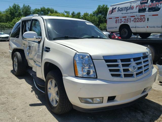 1GYUCAEF9AR167959 - 2010 CADILLAC ESCALADE WHITE photo 1