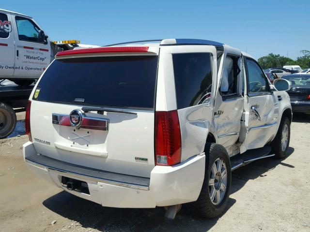 1GYUCAEF9AR167959 - 2010 CADILLAC ESCALADE WHITE photo 4