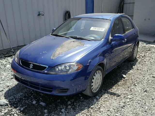 KL5JD66Z68K903647 - 2008 SUZUKI RENO BASE BLUE photo 2