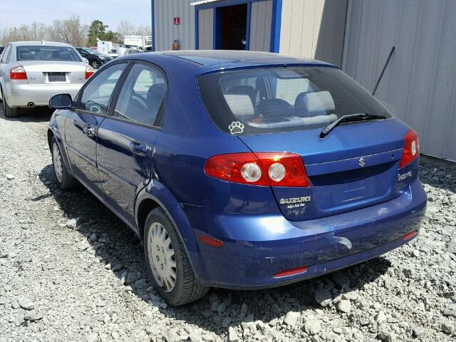 KL5JD66Z68K903647 - 2008 SUZUKI RENO BASE BLUE photo 3