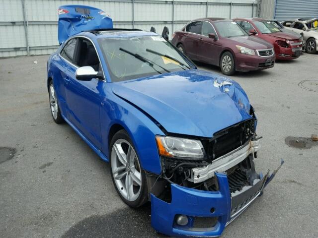 WAU3VAFR5AA020604 - 2010 AUDI S5 PRESTIG BLUE photo 1