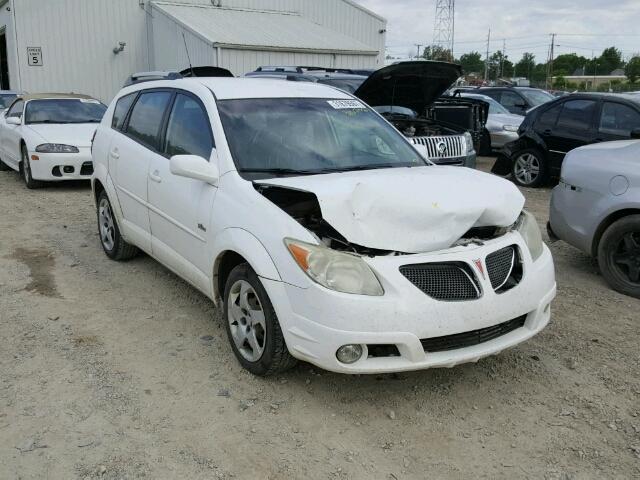 5Y2SL66865Z458404 - 2005 PONTIAC VIBE WHITE photo 1