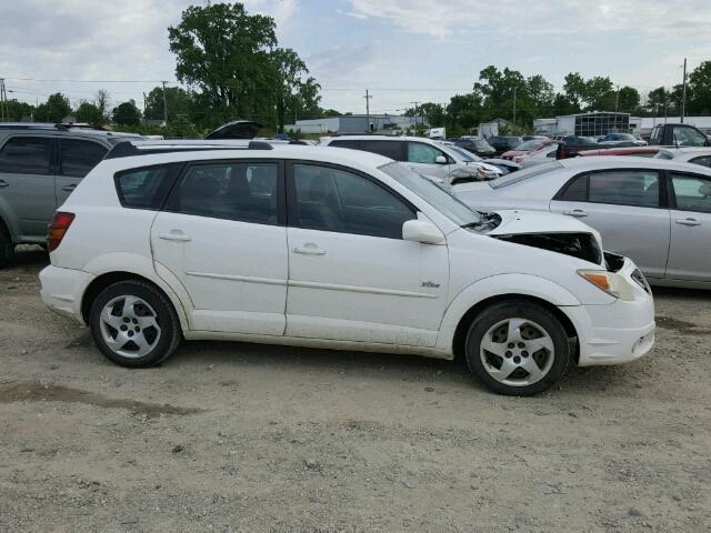 5Y2SL66865Z458404 - 2005 PONTIAC VIBE WHITE photo 9