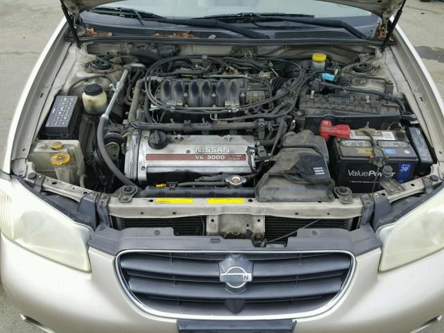 JN1CA31D3YT731323 - 2000 NISSAN MAXIMA GLE BEIGE photo 7