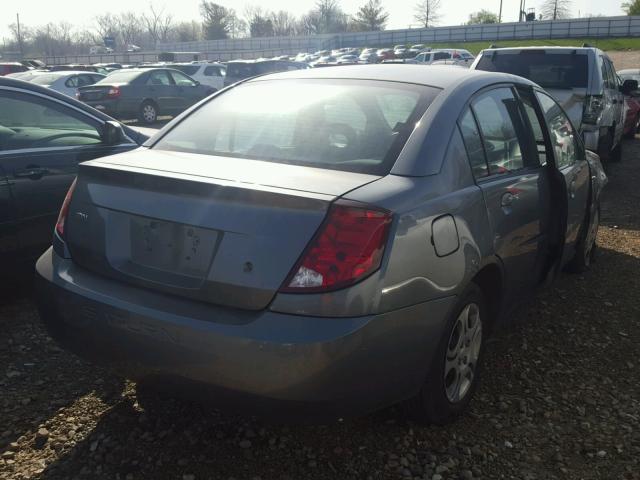 1G8AJ52F35Z105757 - 2005 SATURN ION LEVEL GRAY photo 4