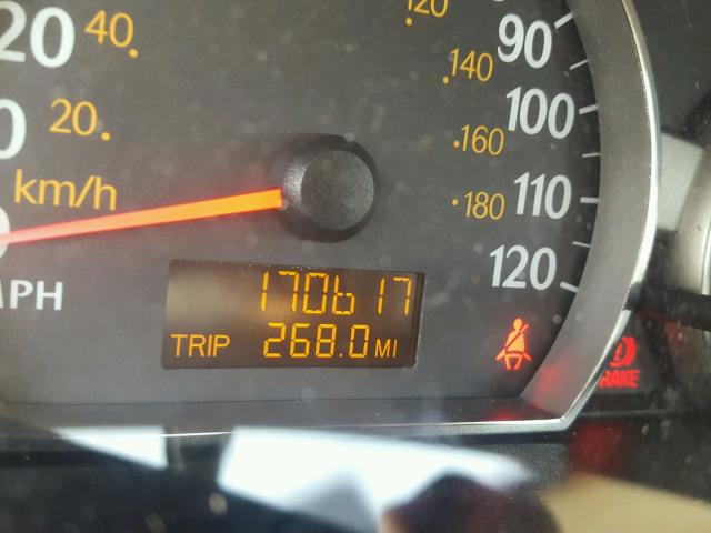 1G8AJ52F35Z105757 - 2005 SATURN ION LEVEL GRAY photo 8