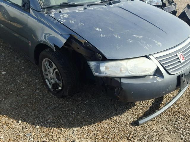 1G8AJ52F35Z105757 - 2005 SATURN ION LEVEL GRAY photo 9