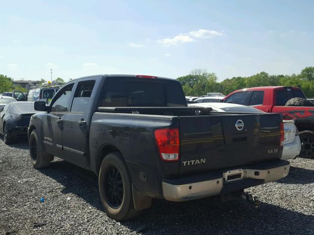 1N6BA0ED4AN313149 - 2010 NISSAN TITAN XE BLACK photo 3