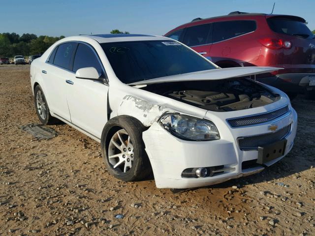 1G1ZE5E77AF123247 - 2010 CHEVROLET MALIBU LTZ WHITE photo 1