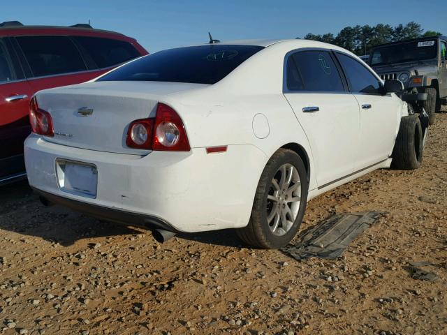 1G1ZE5E77AF123247 - 2010 CHEVROLET MALIBU LTZ WHITE photo 4