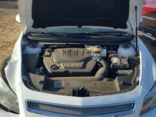1G1ZE5E77AF123247 - 2010 CHEVROLET MALIBU LTZ WHITE photo 7