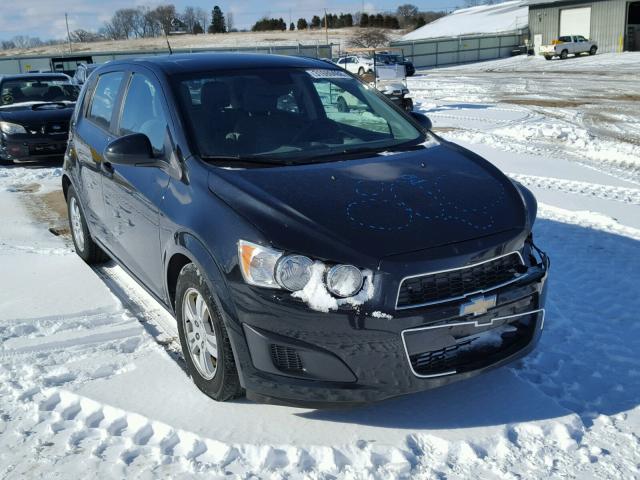 1G1JB6SH9C4218173 - 2012 CHEVROLET SONIC LS 黑色 照片 1