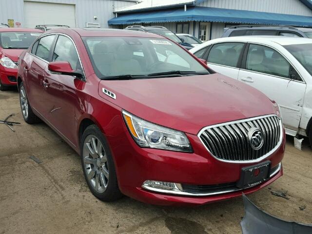 1G4GB5G3XEF212801 - 2014 BUICK LACROSSE RED photo 1