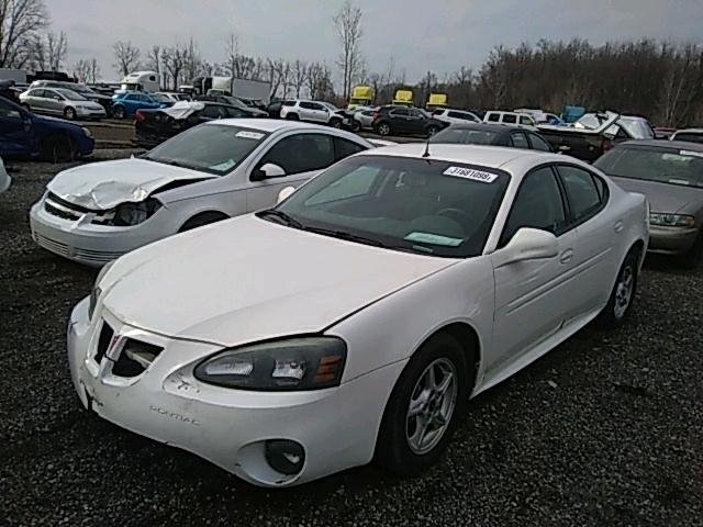 2G2WP522451268342 - 2005 PONTIAC GRAND PRIX WHITE photo 2