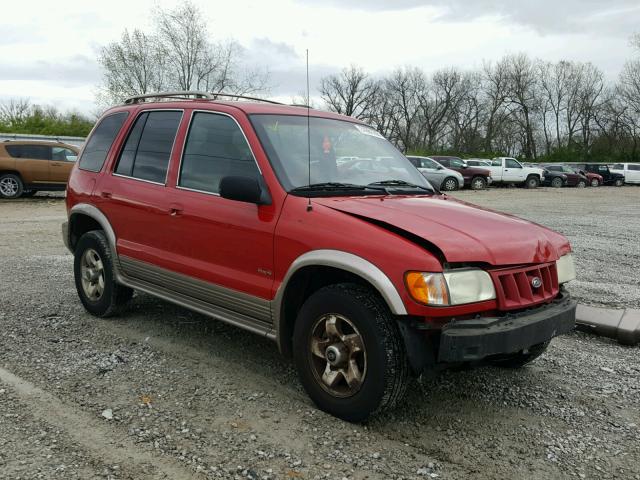 KNDJA723525132114 - 2002 KIA SPORTAGE RED photo 1