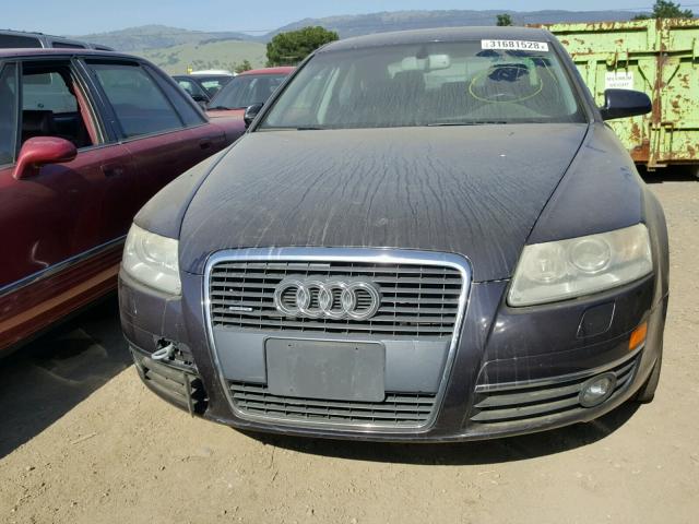 WAUDL74F75N114732 - 2005 AUDI A6 4.2 QUA GRAY photo 10