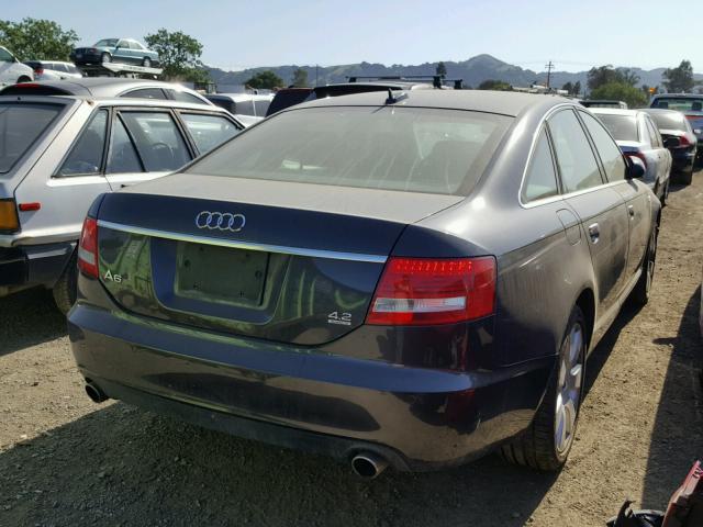 WAUDL74F75N114732 - 2005 AUDI A6 4.2 QUA GRAY photo 4