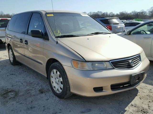 2HKRL18581H547882 - 2001 HONDA ODYSSEY LX BEIGE photo 1