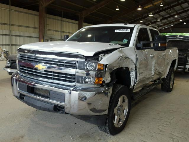 1GC1KVE8XGF114704 - 2016 CHEVROLET SILVERADO WHITE photo 2