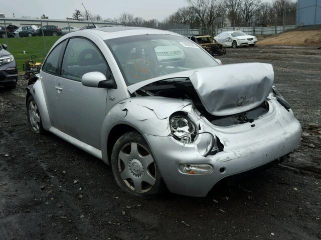 3VWCK21C01M426794 - 2001 VOLKSWAGEN NEW BEETLE ვერცხლისფერი ფოტო 1