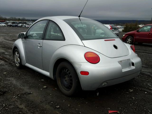 3VWCK21C01M426794 - 2001 VOLKSWAGEN NEW BEETLE ვერცხლისფერი ფოტო 3