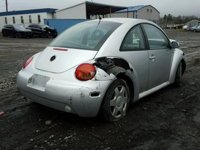 3VWCK21C01M426794 - 2001 VOLKSWAGEN NEW BEETLE ვერცხლისფერი ფოტო 4