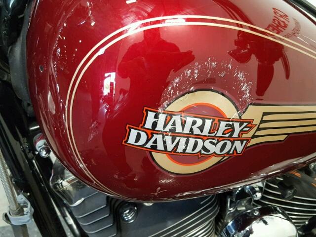 1HD1BLY145Y098647 - 2005 HARLEY-DAVIDSON FXSTS RED photo 12