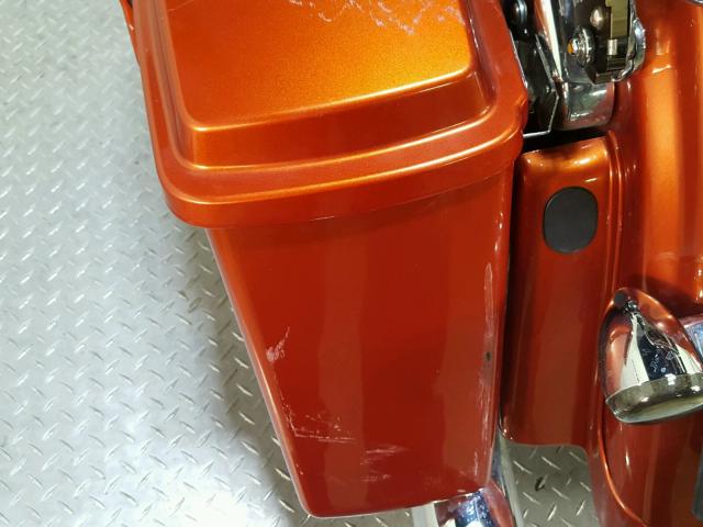 1HD1KBM10BB644018 - 2011 HARLEY-DAVIDSON FLHX ORANGE photo 14