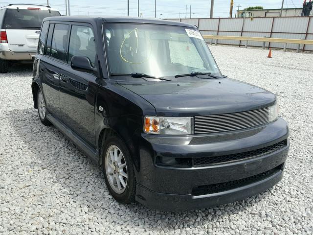 JTLKT324064096705 - 2006 TOYOTA SCION XB BLACK photo 1