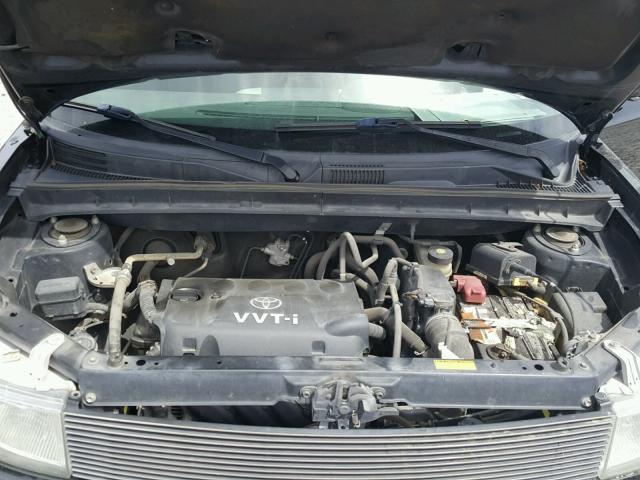 JTLKT324064096705 - 2006 TOYOTA SCION XB BLACK photo 7