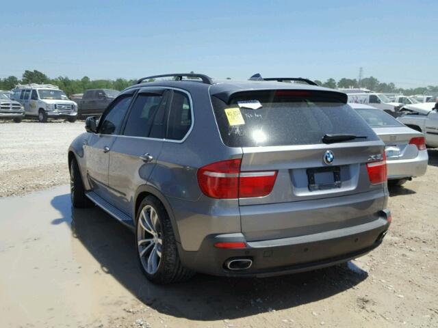 5UXFE835X9L168904 - 2009 BMW X5 XDRIVE4 GRAY photo 3