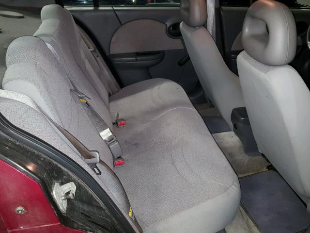 1G8AF52F64Z189105 - 2004 SATURN ION LEVEL RED photo 6