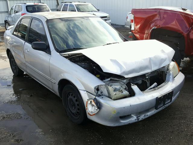 JM1BJ2222Y0243451 - 2000 MAZDA PROTEGE DX SILVER photo 1